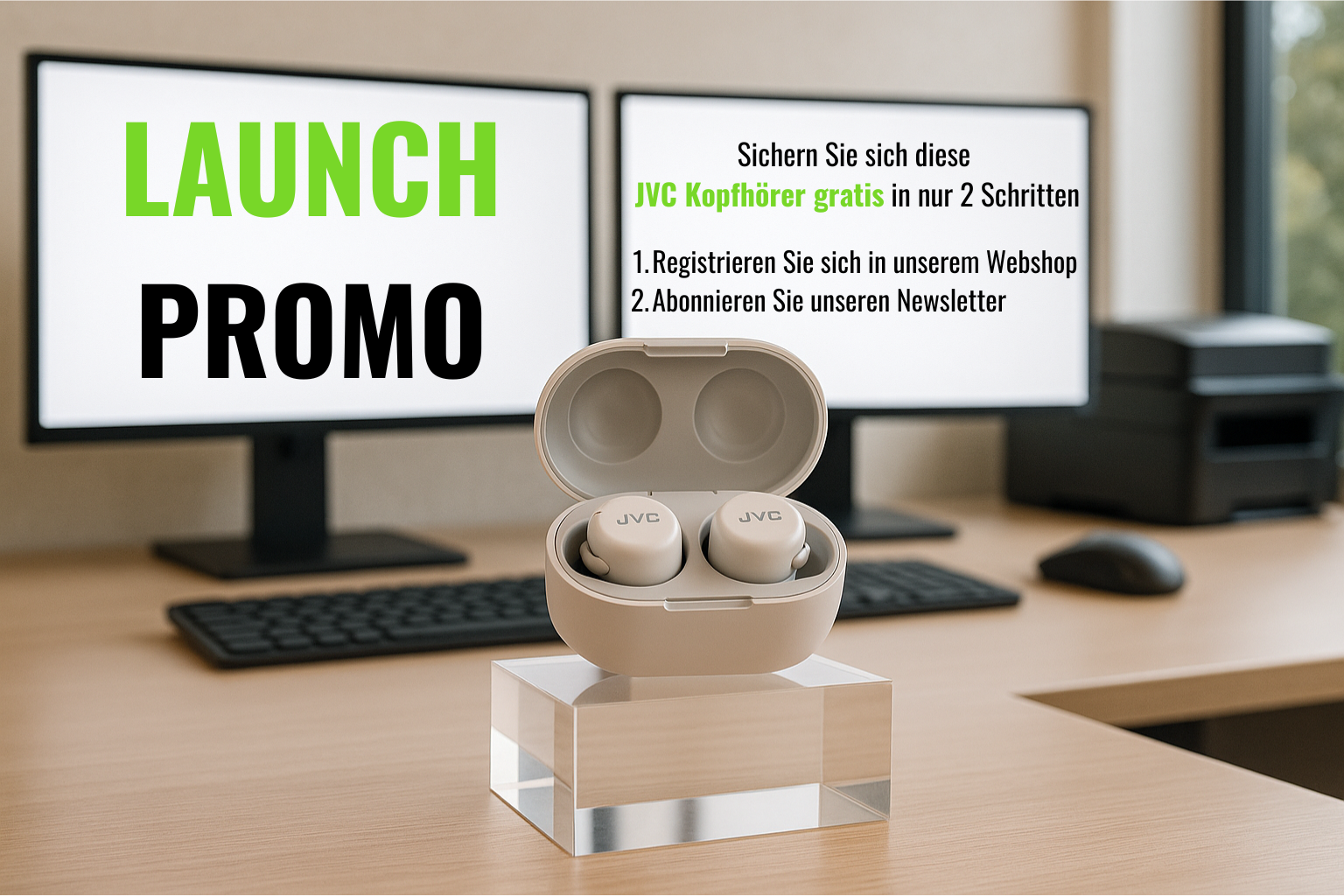Die Mission unseres One-Stop-Shops ist es, Ihren Zeitaufwand zu minimieren und Ihnen eine einfache & zentrale Lösung zu bieten - we make your business easy!

Alles aus einer Hand - schnell, individuell und einfach. Mit unserem umfangreichen Sortiment liefern wir, was Sie für Ihr Büro benötigen, sodass Sie sich ganz auf Ihr Business konzentrieren können. 

Jetzt als Geschäftskunde registrieren und unseren Newsletter abonnieren und von attraktiven Angeboten profitieren!

P.S. Die Newsletter Registrierung finden Sie weiter unten ;-)
