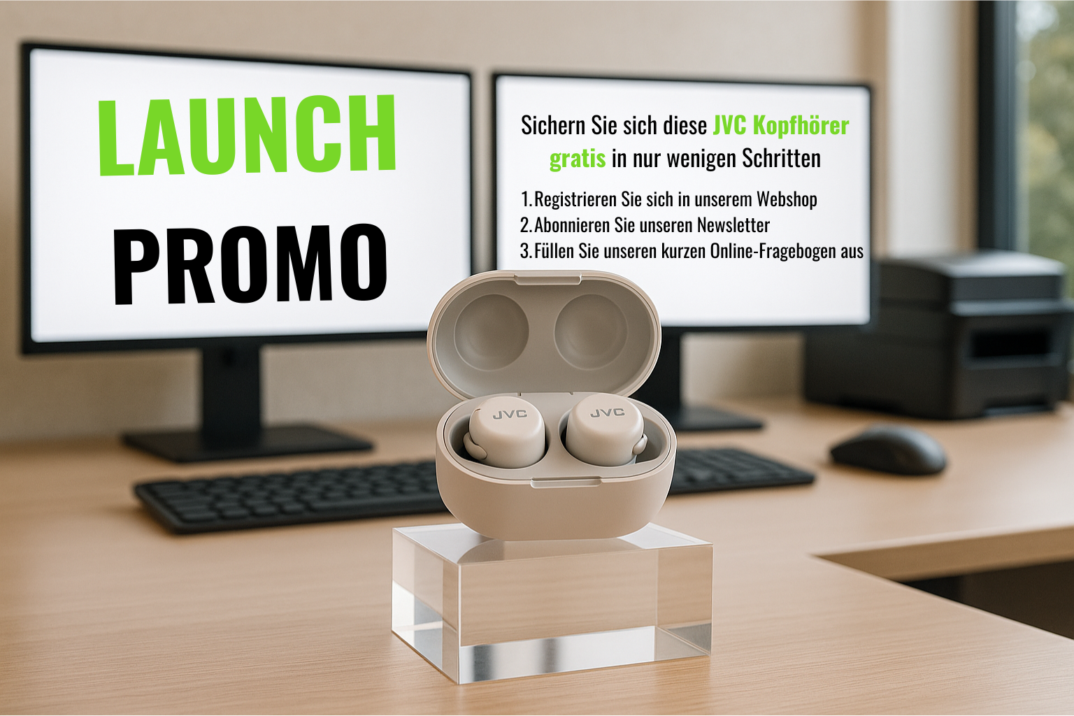 Die Mission unseres One-Stop-Shops ist es, Ihren Zeitaufwand zu minimieren und Ihnen eine einfache & zentrale Lösung zu bieten - we make your business easy!

Alles aus einer Hand - schnell, individuell und einfach. Mit unserem umfangreichen Sortiment liefern wir, was Sie für Ihr Büro benötigen, sodass Sie sich ganz auf Ihr Business konzentrieren können. 

Jetzt als Geschäftskunde registrieren und von attraktiven Angeboten profitieren!
